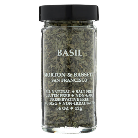 Morton And Bassett Basil - .5 Oz - Case Of 3