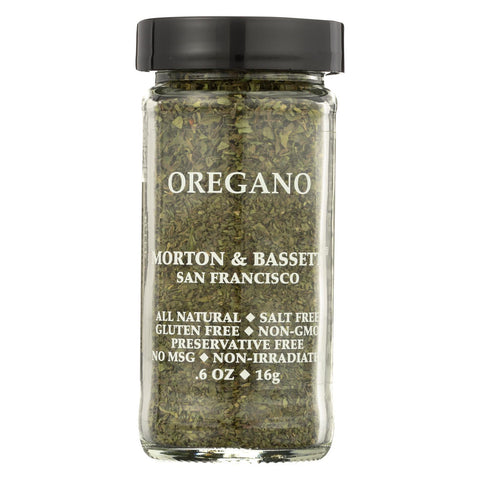 Morton And Bassett Oregano - .6 Oz - Case Of 3