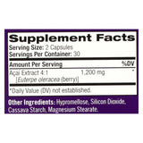 Natrol Acaiberry Extra Strength - 1200 Mg - 60 Vegetarian Capsules