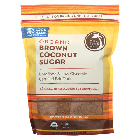 Big Tree Farms Coconut Palm Sugar - Blonde - Case Of 6 - 16 Oz.