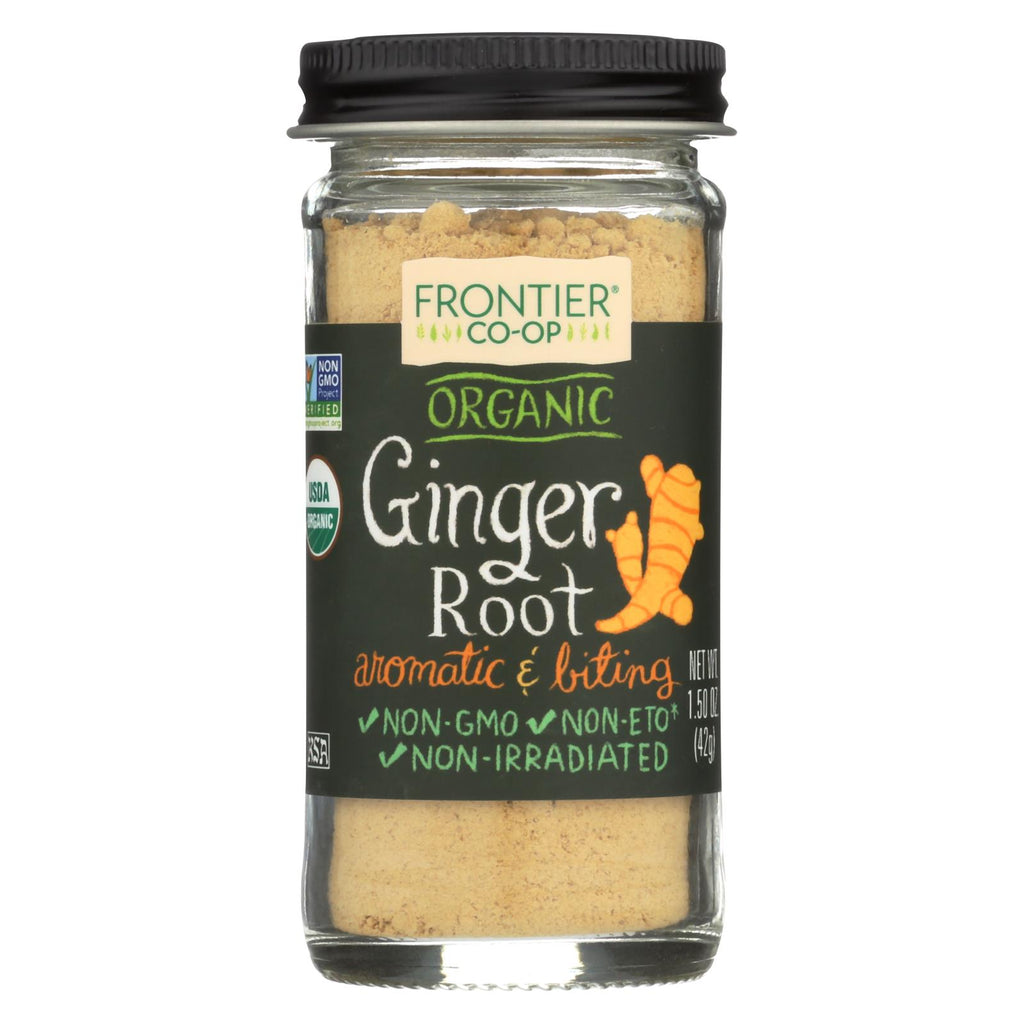 Frontier Herb Ginger Root - Organic - Ground - 1.5 Oz