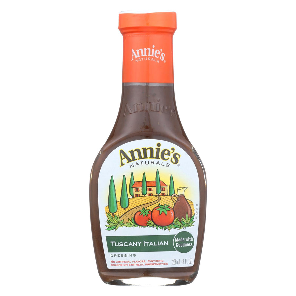 Annie's Naturals Dressing Tuscany Italian - Case Of 6 - 8 Fl Oz.