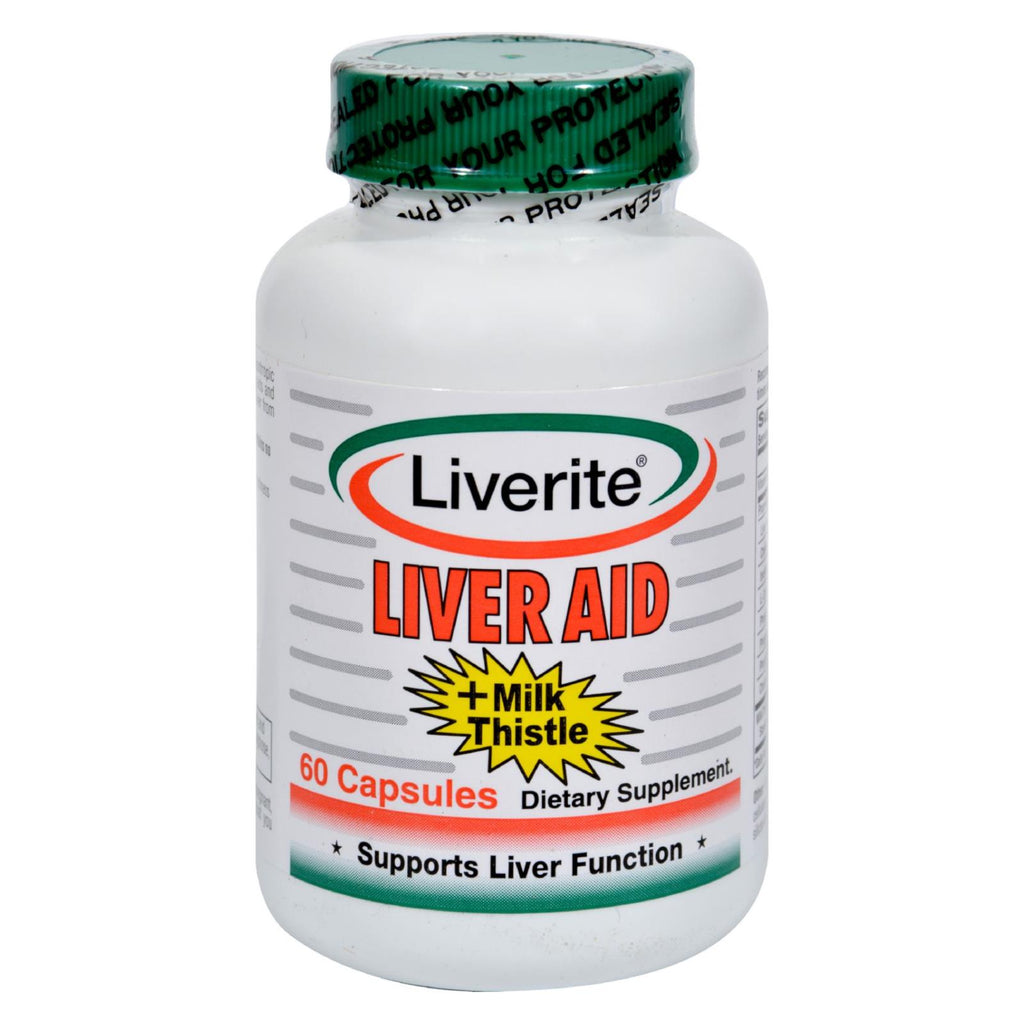 Liverite Liveraid - 60 Capsules