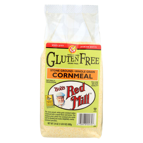 Bob's Red Mill - Gluten Free Cornmeal - 24 Oz - Case Of 4