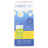 Natracare 100% Organic Cotton Tampons Regular W- Applicator - 16 Tampons