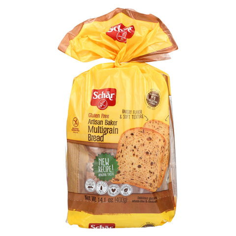 Schar Artisan Baker Bread - Multigrain - Case Of 6 - 14.1 Oz.