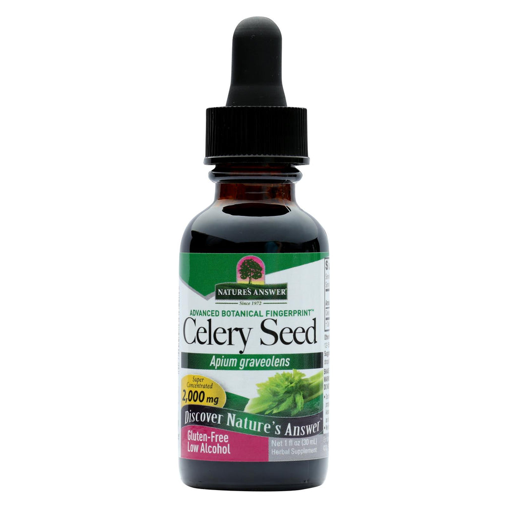 Nature's Answer - Celery Seed - 1 Fl Oz