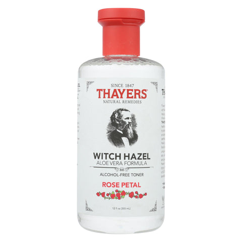 Thayers Witch Hazel With Aloe Vera Rose Petal - 12 Fl Oz