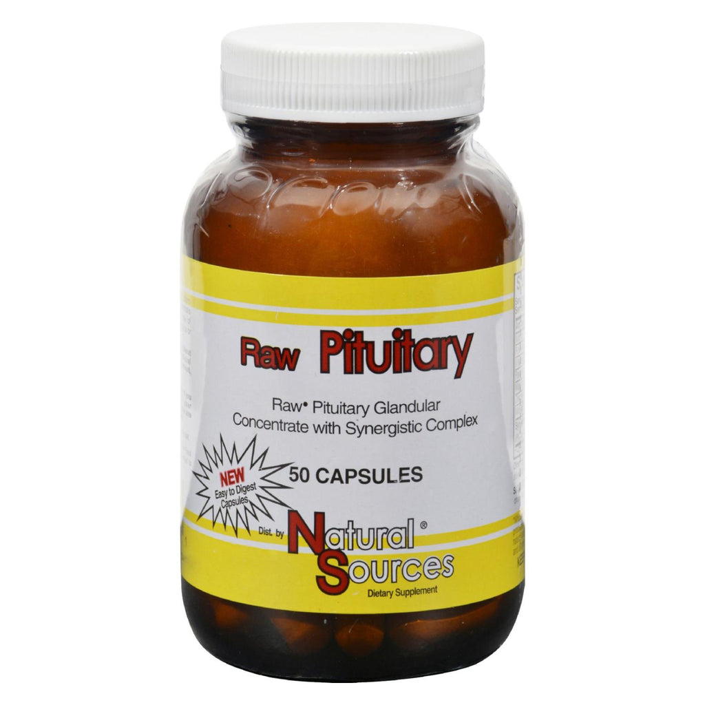 Natural Sources Raw Pituitary - 50 Capsules