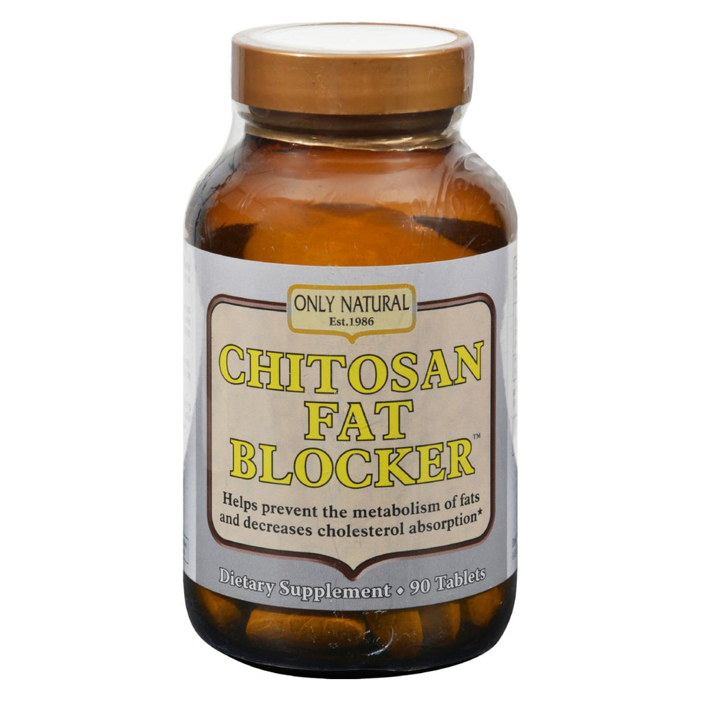 Only Natural Chitosan Fat Blocker - 1075 Mg - 90 Tablets