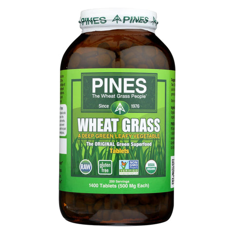 Pines International Wheat Grass - 500 Mg - 1400 Tablets