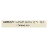 Crown Prince Skinless And Boneless Sardines In Pure Olive Oil - Case Of 12 - 3.75 Oz.