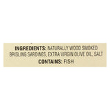 Crown Prince Brisling Sardines In Extra Virgin Olive Oil - Case Of 12 - 3.75 Oz.