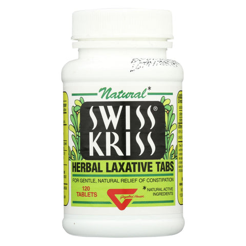 Modern Natural Products Swiss Kriss Herbal Laxative - 120 Tablets