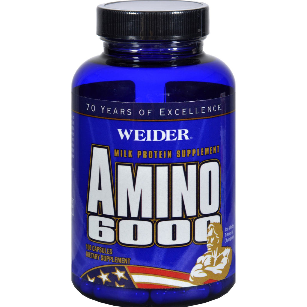 Weider Amino 6000 - 100 Capsules