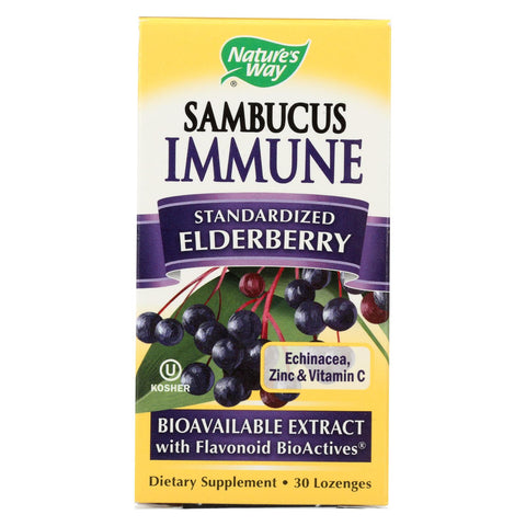 Nature's Way - Sambucus Immune Lozenges - 30 Lozenges