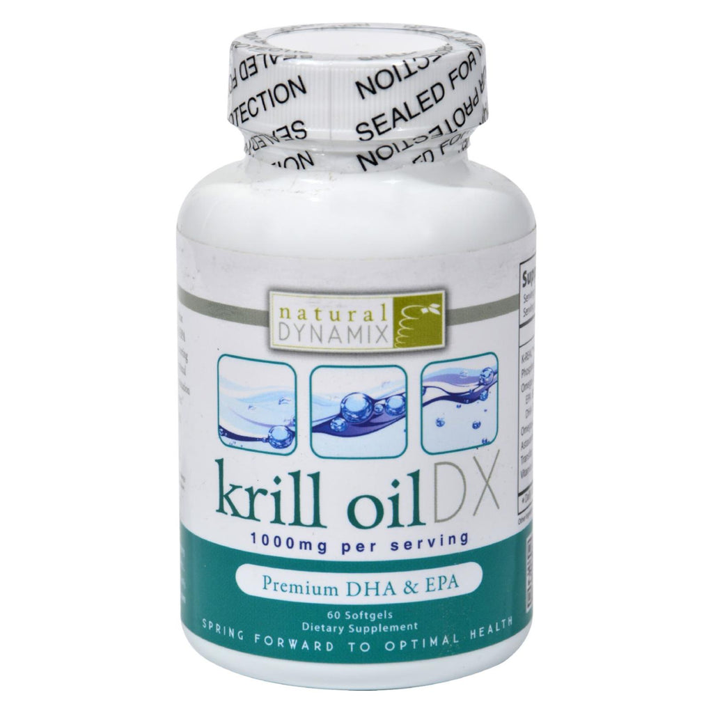 Natural Dynamix Krill Oil Dx - 60 Softgels