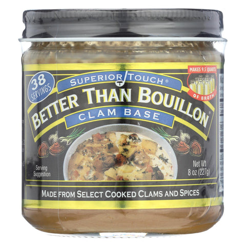 Better Than Bouillon Seasoning - Clam Base - Case Of 6 - 8 Oz.