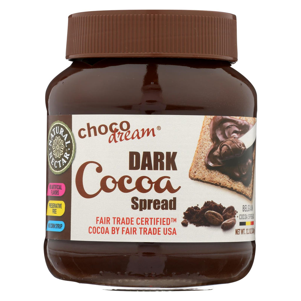 Natural Nectar Spread Dark - Chocolate - Case Of 6 - 12.3 Oz.