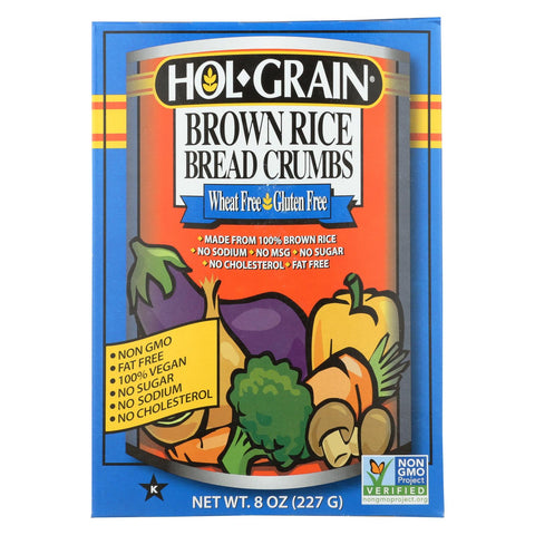 Holgrain - Bread Crumbs Brown Rice - Case Of 6-8 Oz