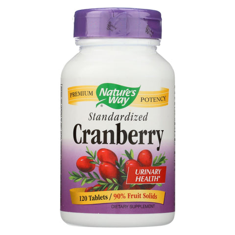 Nature's Way - Standardized Cranberry - 120 Tablets