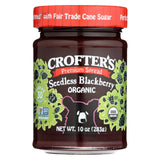 Crofters Fruit Spread - Organic - Premium - Blackberry - 10 Oz - Case Of 6