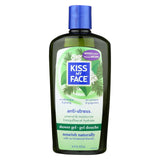 Kiss My Face Bath And Shower Gel Anti-stress Woodland Pine And Ginseng - 16 Fl Oz