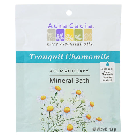 Aura Cacia - Aromatherapy Mineral Bath Tranquility - 2.5 Oz - Case Of 6