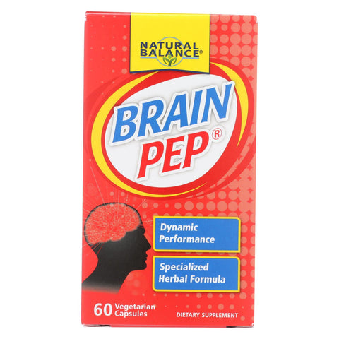 Natural Balance Brain Pep - 60 Capsules