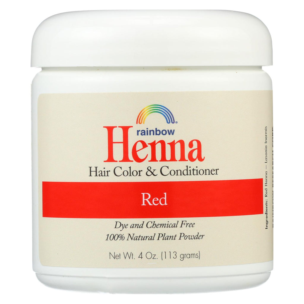 Rainbow Research Henna Hair Color And Conditioner Persian Red - 4 Oz