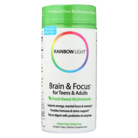 Rainbow Light Multivitamin - Brand And Focus - Teens Young Adults - 90 Tabs