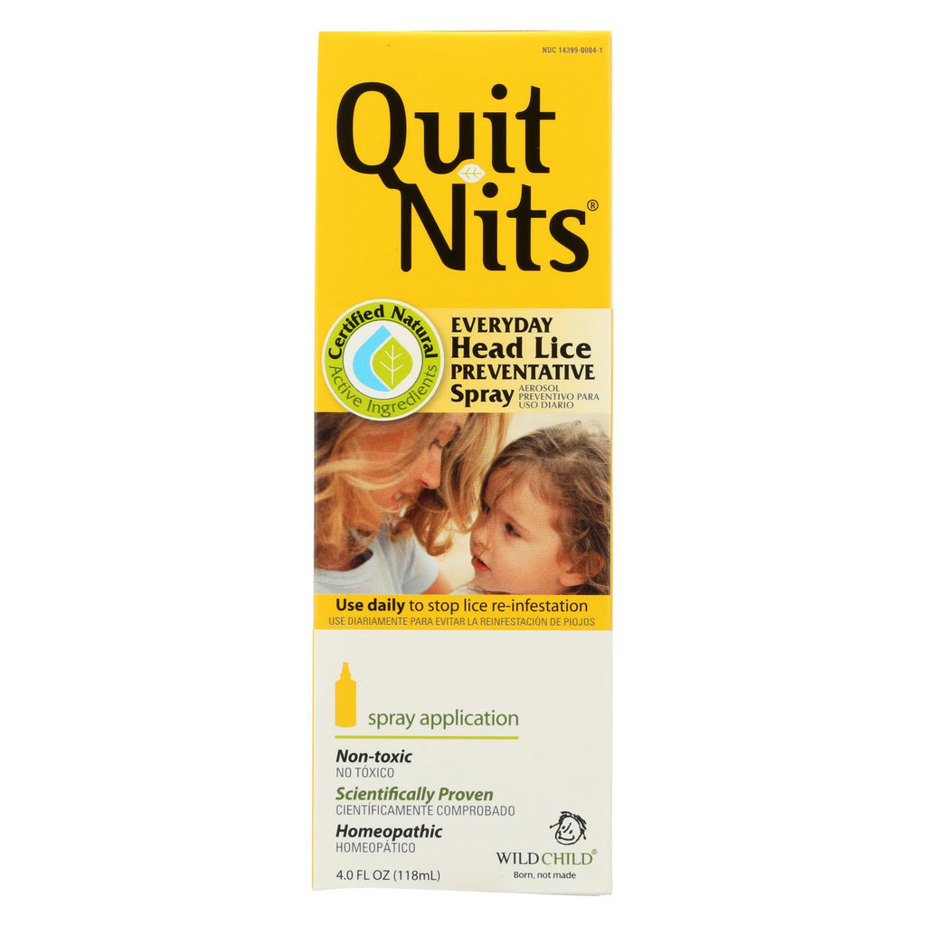 Hyland's Quit Nits Everyday Head Lice Preventative Spray - 4 Oz