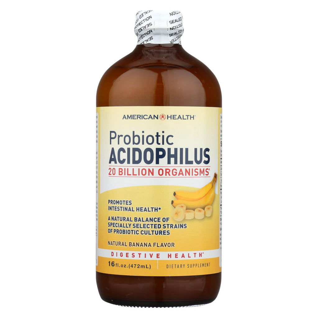 American Health - Probiotic Acidophilus Banana - 16 Fl Oz