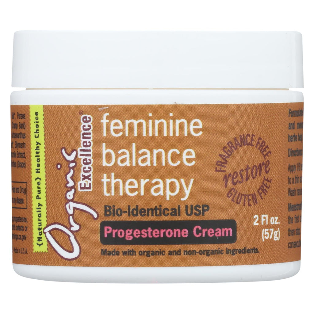 Organic Excellence Feminine Balance Therapy - 2 Oz