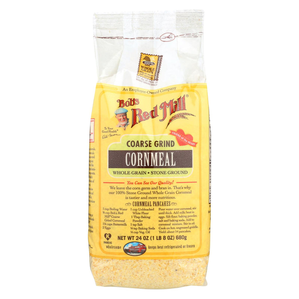 Bob's Red Mill - Coarse Grind Cornmeal - 24 Oz - Case Of 4