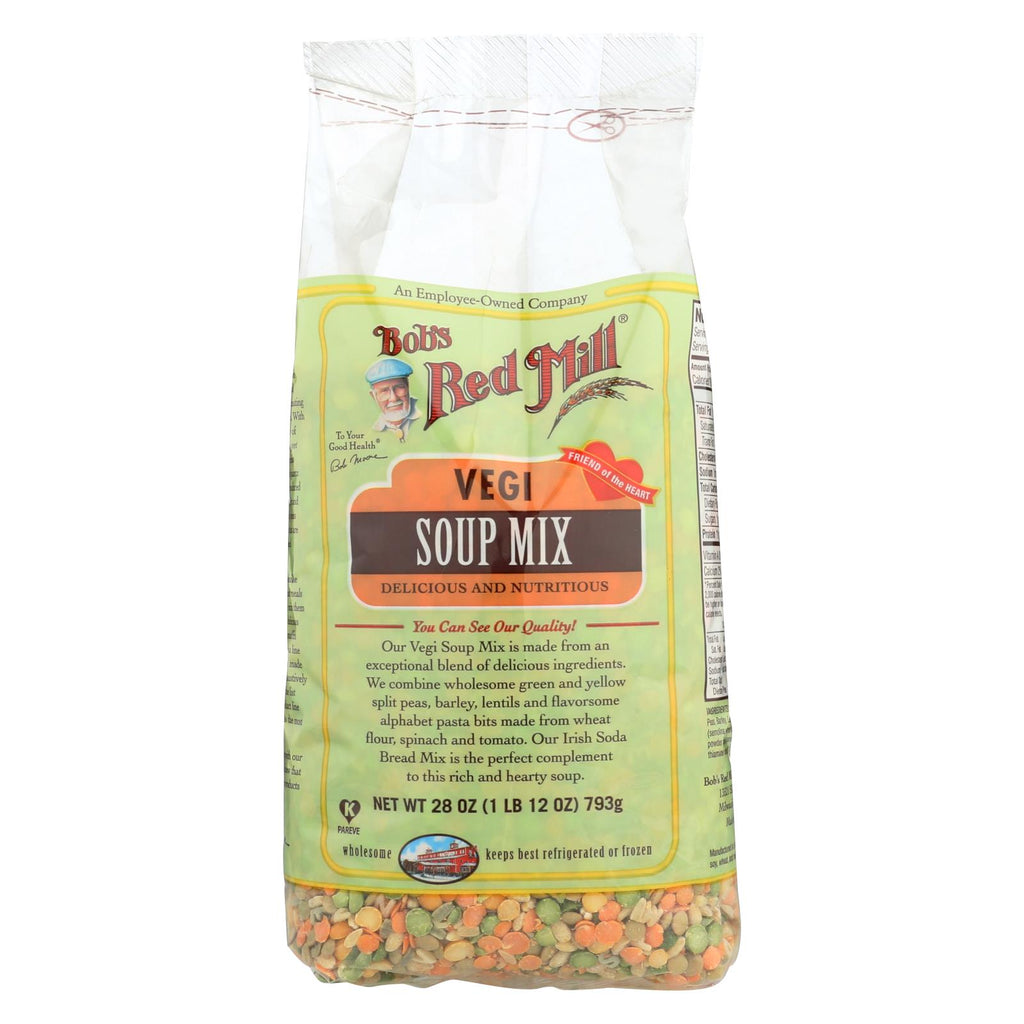 Bob's Red Mill - Vegetable Soup Mix - 28 Oz - Case Of 4