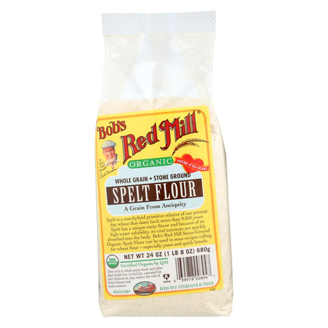 Bob's Red Mill - Organic Spelt Flour - 24 Oz - Case Of 4