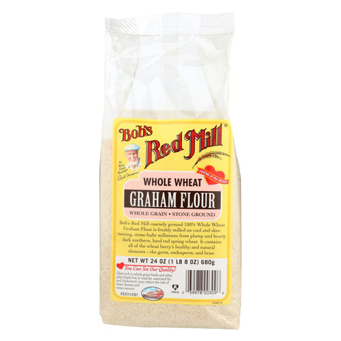 Bob's Red Mill - Graham Flour - 24 Oz - Case Of 4