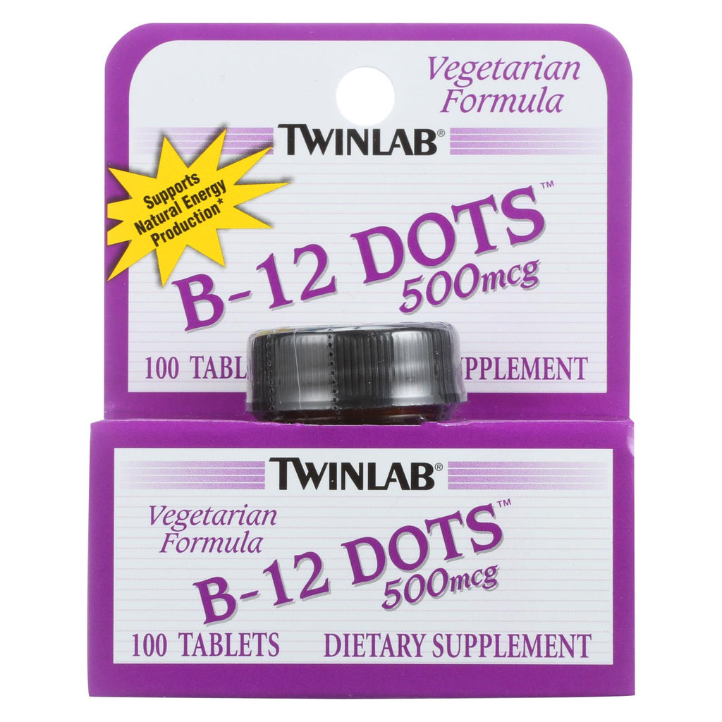 Twinlab B-12 Sublingual Dots - 500 Mcg - 100 Tablets