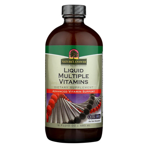 Nature's Answer - Liquid Multiple Vitamins - 16 Fl Oz