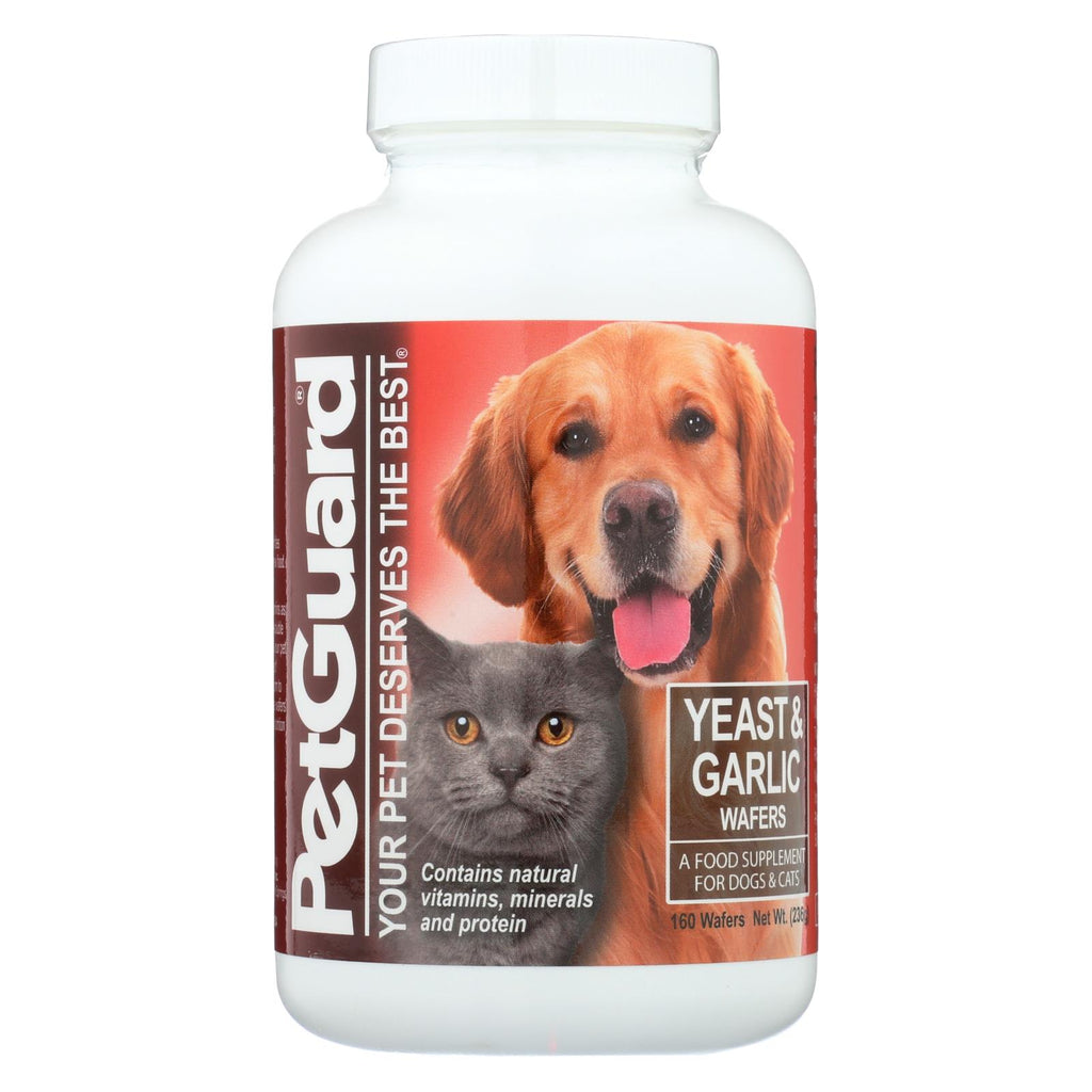 Petguard Yeast And Garlic - 160 Wafers