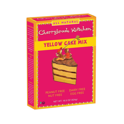 Cherrybrook Kitchen - Yellow Cake Mix - Case Of 6 - 16.3oz