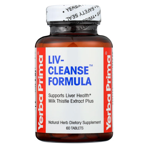 Yerba Prima Liv-cleanse Formula 650 Mg - 60 Tablets