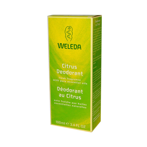 Weleda Deodorant Citrus - 3.4 Fl Oz