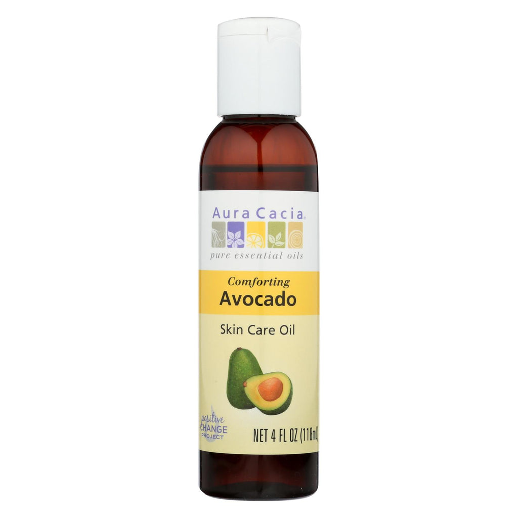 Aura Cacia - Natural Skin Care Oil Avocado - 4 Fl Oz