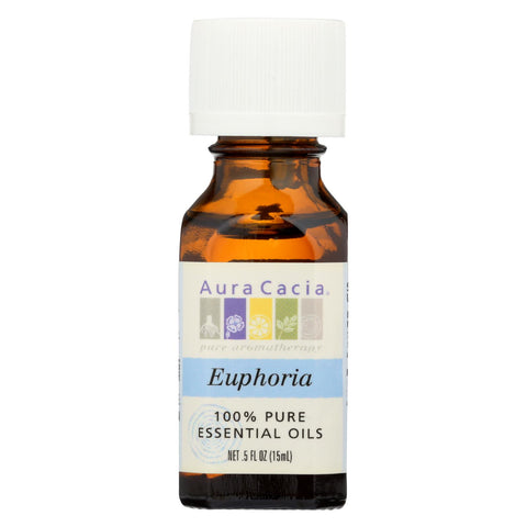 Aura Cacia - Pure Essential Oils Euphoria - 0.5 Fl Oz