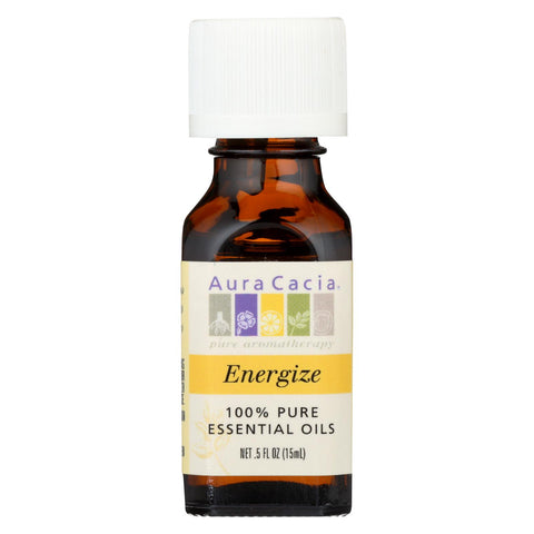 Aura Cacia - Pure Essential Oil Energize - 0.5 Fl Oz