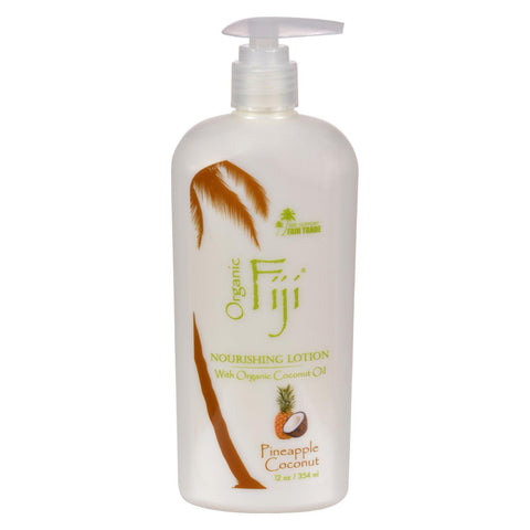 Organic Fiji Nourishing Lotion Pineapple Coconut - 12 Fl Oz