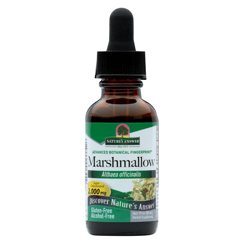 Nature's Answer - Marshmallow Root Alcohol Free - 1 Fl Oz