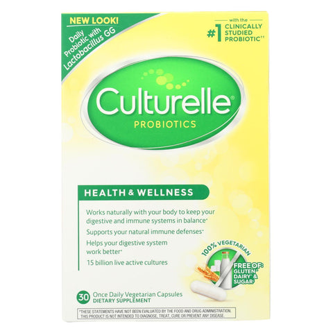 Culturelle - Probiotic - 30 Vegetable Capsules